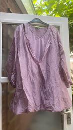 Hebbeding lila tuniek blouse maat 2 ( XXL), Kleding | Dames, Ophalen of Verzenden, Zo goed als nieuw, Paars, Blouse of Tuniek