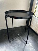Bijzettafel Ikea GLADOM, Huis en Inrichting, Tafels | Bijzettafels, 45 tot 60 cm, Minder dan 55 cm, Gebruikt, Rond