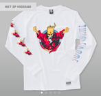 Wit Thunderdome original longsleeve wit NIEUW MAAT M, Ophalen of Verzenden, Nieuw, Maat 48/50 (M), Wit