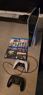 Mooie ps5 disk edition1tb  met 4 games en 2 controllers, Spelcomputers en Games, Spelcomputers | Sony PlayStation 5, Ophalen, Zo goed als nieuw