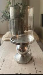 Chique Zwaar Windlicht, 25 tot 50 cm, Ophalen of Verzenden, Zo goed als nieuw, Metaal