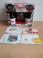 Duvel Loes van Delft geschenkverpakking nieuw +setje viltjes, Ophalen of Verzenden, Nieuw, Glas of Glazen, Duvel