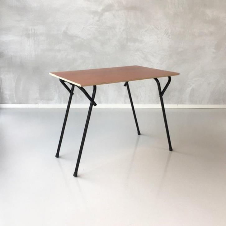 Retro opklaptafel nieuw buro thuiswerktafel thuiskantoor, Huis en Inrichting, Bureaus, Nieuw, Bureau, Ophalen of Verzenden