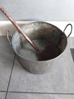 Metalen bak mand handmand houtbak, Ophalen of Verzenden, Nieuw