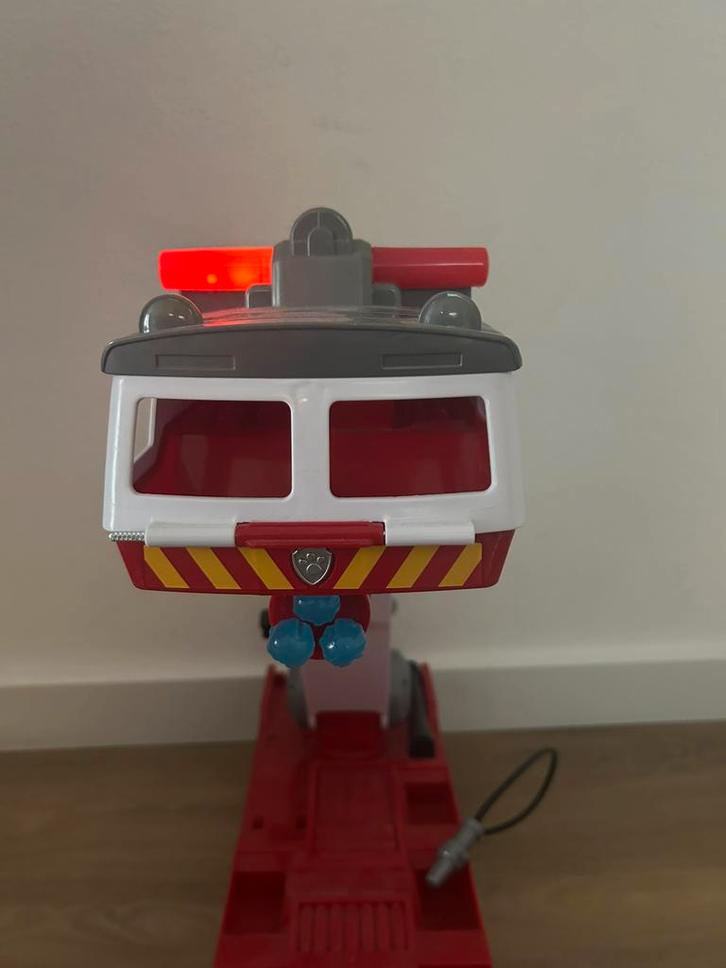Paw Patrol Brandweerwagen, Kinderen en Baby's, Speelgoed | Actiefiguren, Gebruikt, Ophalen