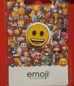 Emoji broche nieuw in verpakking, gele smile, Verzenden, Nieuw, Figuurtje, Speldje of Pin
