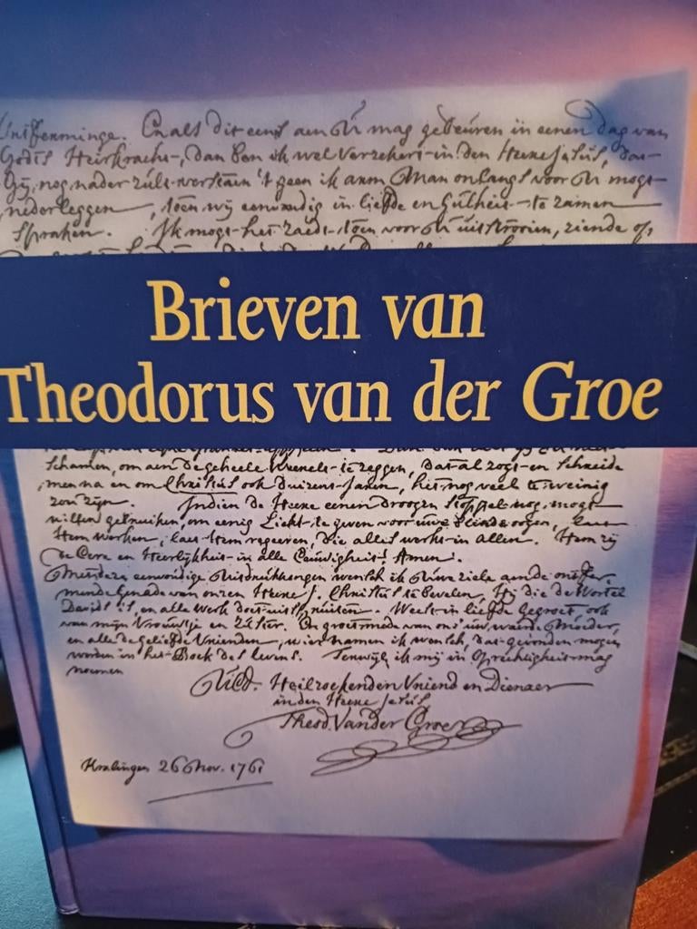 Th. van der Groe - Brieven, Ophalen of Verzenden, Zo goed als nieuw, Th. van der Groe