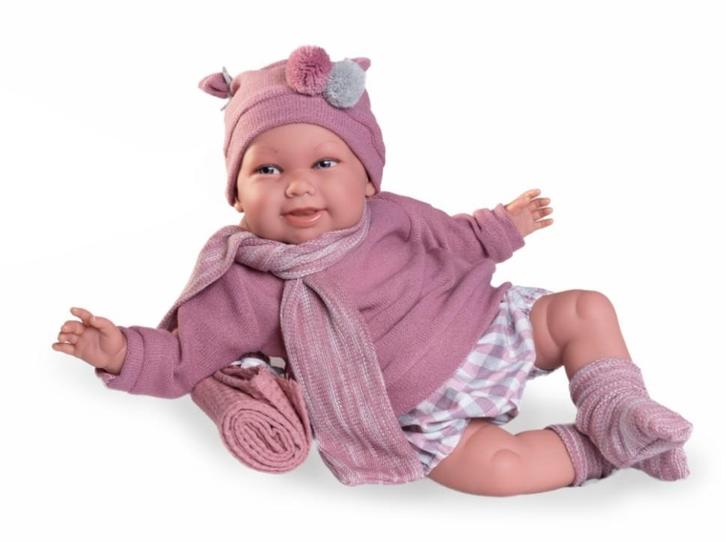 Grote Antonio Juan reborn baby levensecht babypop rebornbaby, Kinderen en Baby's, Speelgoed | Poppen, Nieuw, Babypop, Ophalen of Verzenden