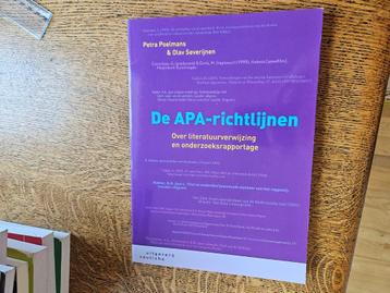 Petra Poelmans - De APA-richtlijnen beschikbaar voor biedingen