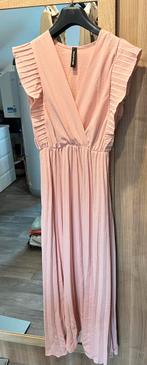 Roze plissé jurk, Kleding | Dames, Jurken, Ophalen of Verzenden, Onder de knie, Roze, Zo goed als nieuw