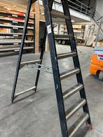 Gebruikte Trap 7 treden, Doe-het-zelf en Verbouw, Ladders en Trappen, Ophalen, Gebruikt, Trap, Opvouwbaar of Inschuifbaar