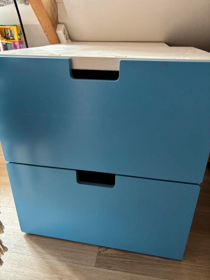 Ikea kast stuva 2x, Kinderen en Baby's, Kinderkamer | Commodes en Kasten, Gebruikt, 105 cm of meer, Minder dan 75 cm, 50 tot 70 cm