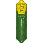 John Deere all kinds weather reclame thermometer van metaal, Info@deconoord.nl, Deco Noord, Nieuw, Ophalen of Verzenden
