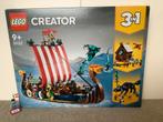 Lego Creator 31132 Viking schip, Nieuw, Complete set, Ophalen of Verzenden, Lego