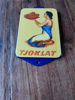 Emaille deurpostje TJOKLAT,  zie omschrijving, Antiek en Kunst, Ophalen of Verzenden