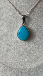 Turkoois turquoise hanger sleeping beauty Arizona zeldzaam, Blauw, Nieuw, Ophalen of Verzenden, Met edelsteen