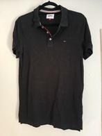Tommy Hilfiger Zwarte Polo - Maat M, Maat 48/50 (M), Zwart, Ophalen of Verzenden, Tommy Jeans
