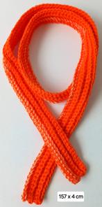 Gondas Creaties Oranje sjaaltjes leuk voor voetbalfan, Gondas Creaties, Ophalen of Verzenden, Nieuw, Sjaal