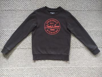 Zwarte Jack & Jones sweater, maat 140 beschikbaar voor biedingen