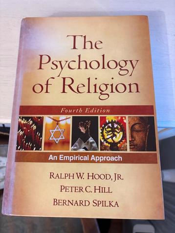 Psychology of Religion, 4e druk beschikbaar voor biedingen