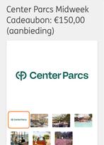 Center Parcs cadeaubon €150, Vakantie, Vakantiehuizen | Nederland