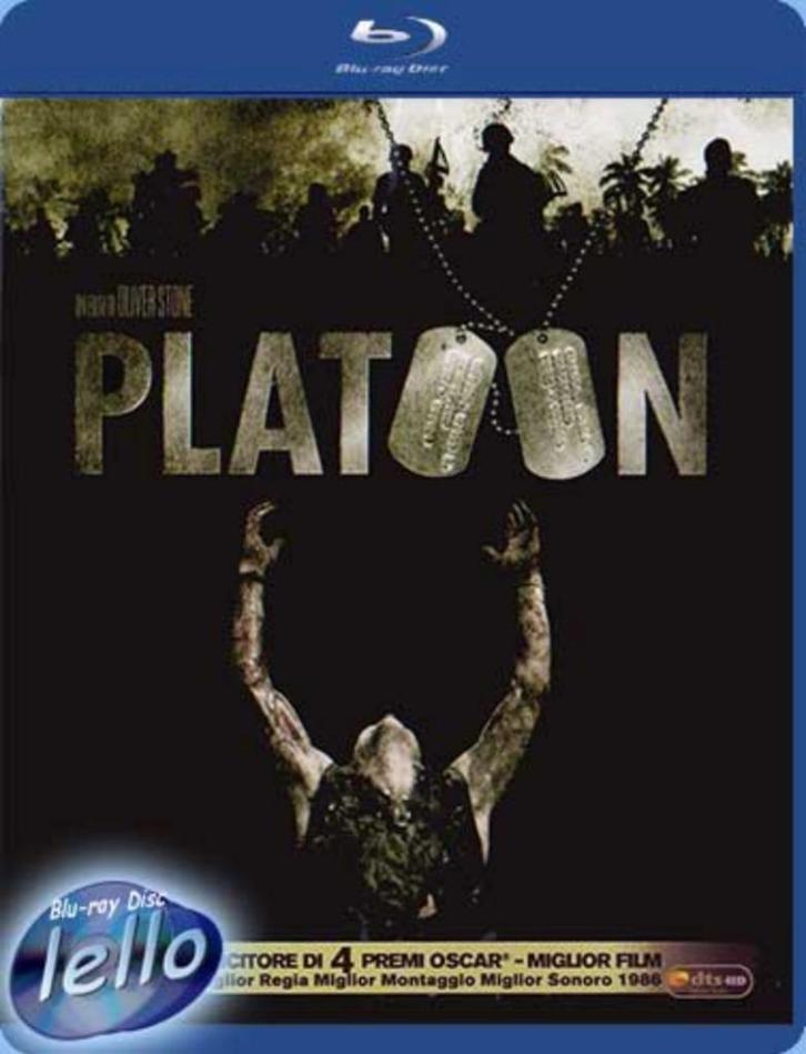 Blu-ray: Platoon (Tom Berenger Willem Dafoe Charlie Sheen)IT, Cd's en Dvd's, Blu-ray, Nieuw in verpakking, Actie, Ophalen of Verzenden