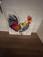 Haan schilderij, Ophalen