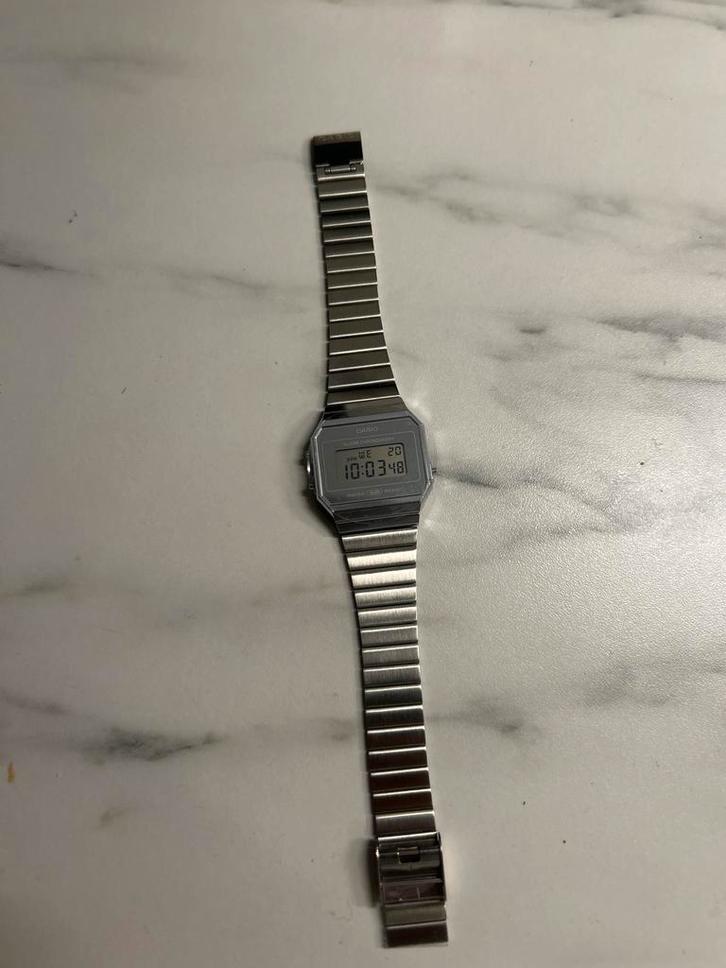 Nieuw Casio Horloge - Retro Stijl, Sieraden, Tassen en Uiterlijk, Horloges | Heren, Nieuw, Polshorloge, Casio, Staal, Ophalen of Verzenden