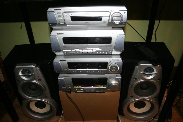 stereoset Technics SA-EH707, Audio, Tv en Foto, Stereo-sets, Gebruikt, Cassettedeck, Cd-speler, Tuner of Radio, Speakers, Overige merken