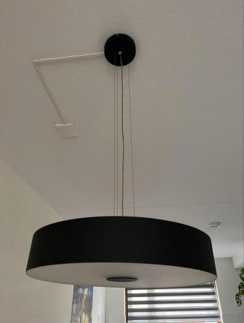 Philips Hue Fair Hanglamp zwart, Huis en Inrichting, Lampen | Hanglampen, Gebruikt, 50 tot 75 cm, Metaal, Ophalen of Verzenden