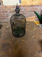 Oude koperen vogelkooi, Antiek en Kunst, Curiosa en Brocante, Ophalen of Verzenden