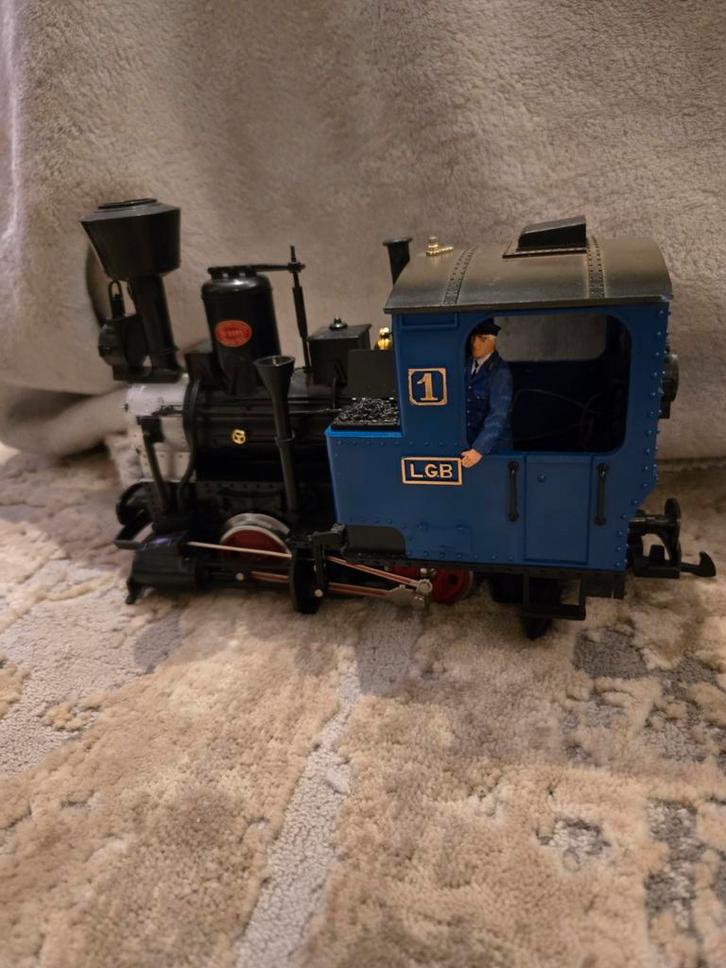 LGB Trein Set voor Binnen & Buiten, Hobby en Vrije tijd, Modeltreinen | H0, Gebruikt, Treinset, Gelijkstroom of Wisselstroom, Analoog