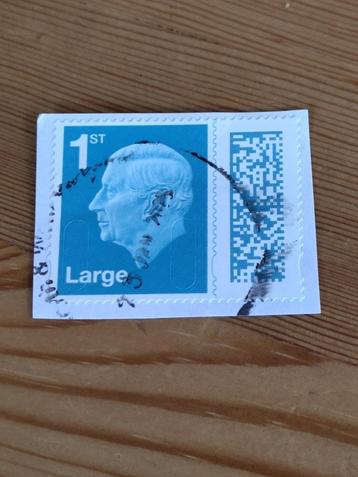 Engeland Charles Barcode 1st large  beschikbaar voor biedingen