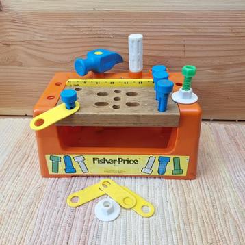 Vintage Fisher price werkbank beschikbaar voor biedingen
