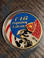 F-16 Fighting Falcon Herdenkingsmunt, Ophalen of Verzenden, Zo goed als nieuw, Overige sporten, Overige typen