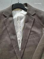 Falabella heren blazer visgraat, Maat 52/54 (L), Bruin, Verzenden, Gedragen