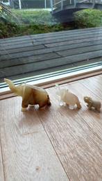 3 marmeren olifantjes, Ophalen of Verzenden