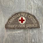 Canadian Red Cross Tranfusion Service embleem, Verzamelen, Ophalen of Verzenden