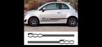 Fiat 500 deur striping, styling, sticker, Ophalen of Verzenden
