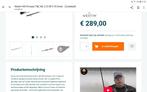 Westin W6 Finesse T&C ML 2.13 M 5-15 gram, Watersport en Boten, Hengelsport | Roofvissen, Ophalen, Zo goed als nieuw, Werphengel