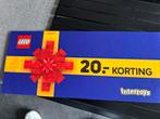LEGO cadeau bon €20,-, Ophalen of Verzenden, Nieuw
