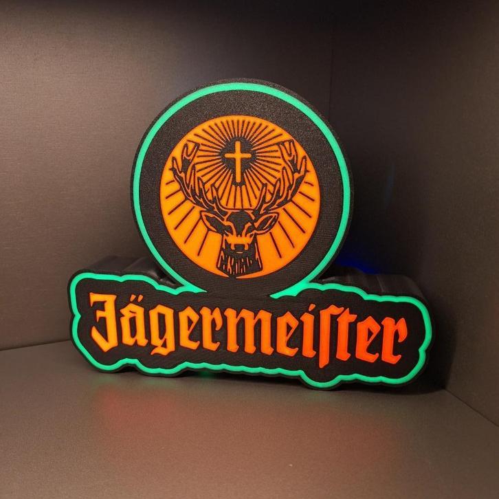 Jagermeister mancave / kroeg / bar lamp, Huis en Inrichting, Barren, Nieuw, Ophalen of Verzenden
