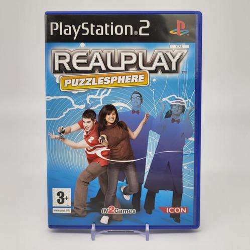 Realplay Puzzlesphere - Playstation 2 - PS2 - PAL, Spelcomputers en Games, Games | Sony PlayStation 2, Zo goed als nieuw, Puzzel en Educatief