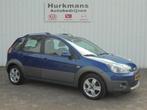 Ford Fiesta 1.4 16V 5DRS CROSSROAD AIRCO NL-AUTO, Auto's, Ford, Metallic lak, Stof, Gebruikt, Zwart