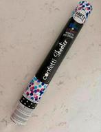 Confetti kanon / party popper blauw | gender reveal jongen, Ophalen of Verzenden, Nieuw, Feestartikel, Geboorte of Huwelijk