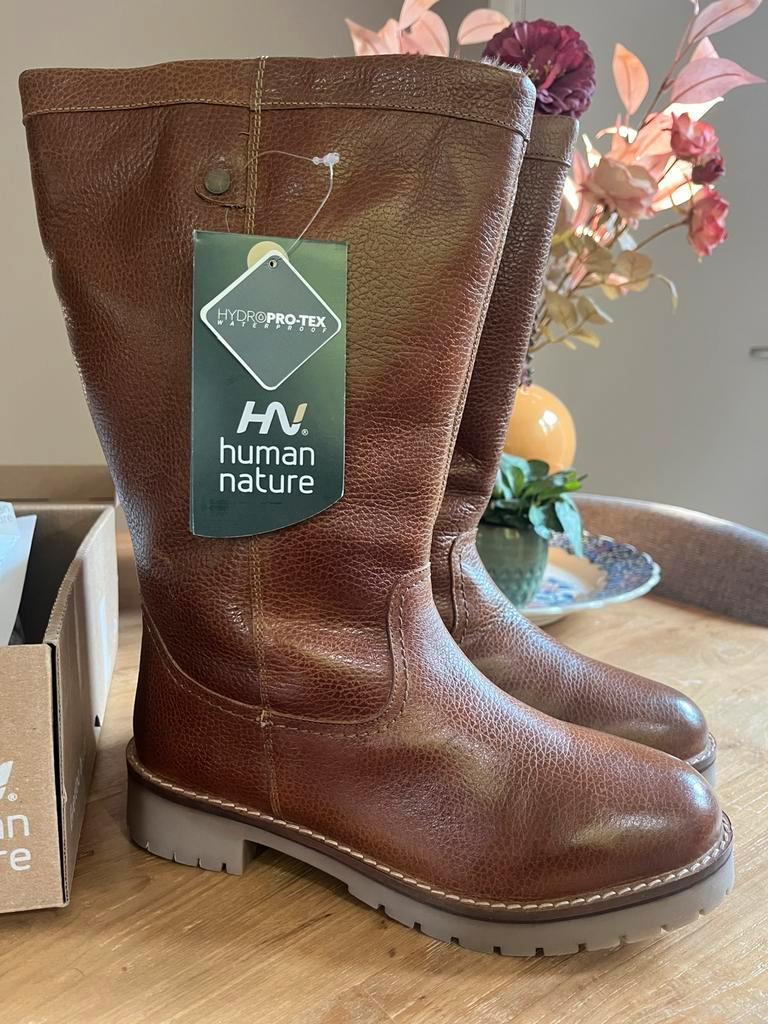≥ Human Nature Everloo laarzen boots hoog dames mt38 nieuw