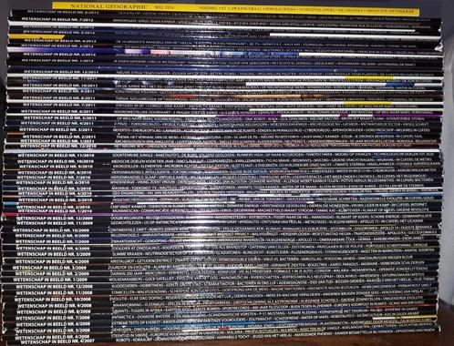 wetenschap in beeld 2007 - 2012, zie beschrijving, Boeken, Tijdschriften en Kranten, Gelezen, Wetenschap en Natuur, Ophalen of Verzenden