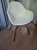 Ikea Fanbyn kuipstoel met Armleuning, Huis en Inrichting, Stoelen, Ophalen, Zo goed als nieuw, Wit, Eén
