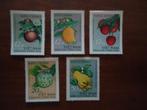 Flora Fruit aan boom Vietnam-Noord 1964, mi. 334-38 postfris, Ophalen of Verzenden, Postfris, Dier of Natuur