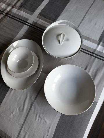 Eschenbach Larissa Copier servies. Zilverband. beschikbaar voor biedingen